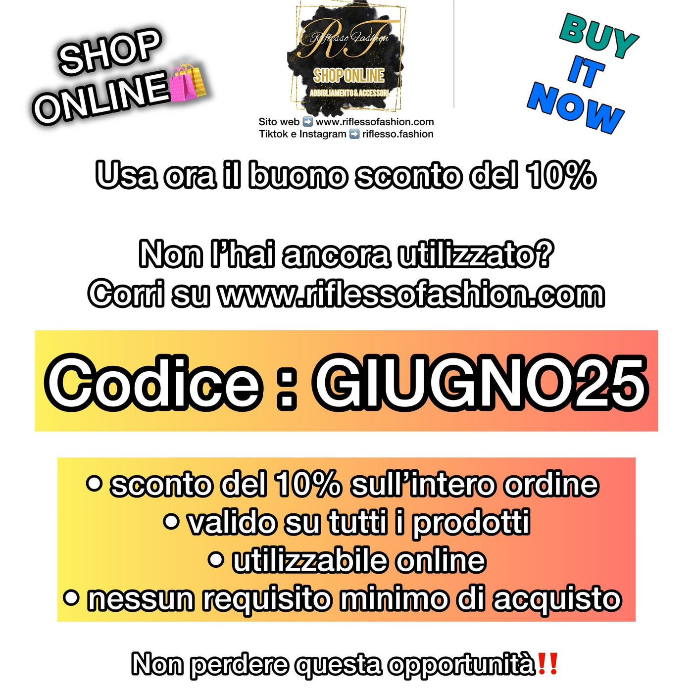 Sconto del 10%