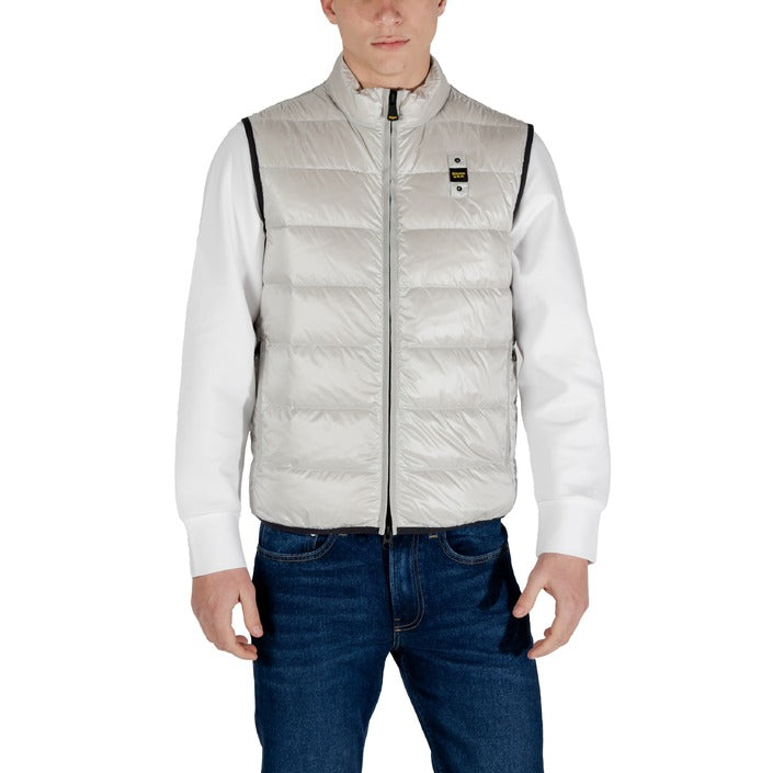 Blauer Gilet Uomo