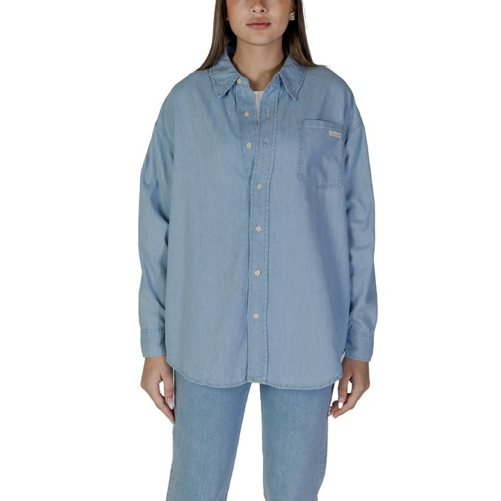 Calvin Klein Jeans Camicia di jeans manica lunga Donna