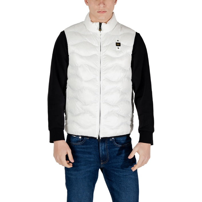 Blauer Gilet Uomo