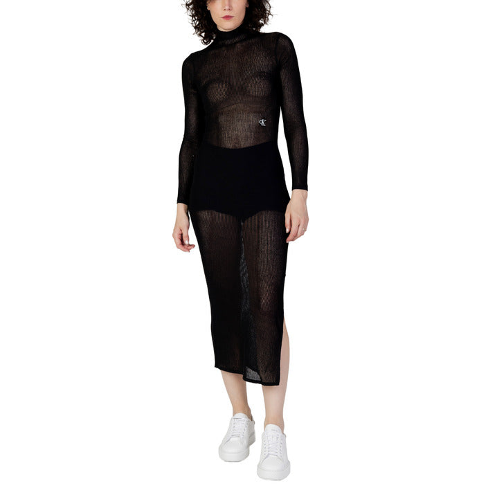 Calvin Klein Jeans Abito Lungo Donna