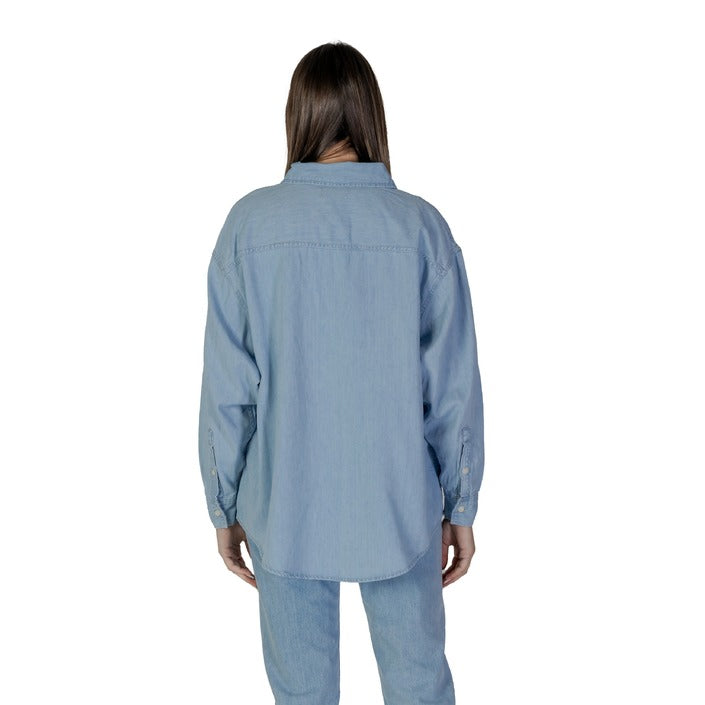 Calvin Klein Jeans Camicia di jeans manica lunga Donna