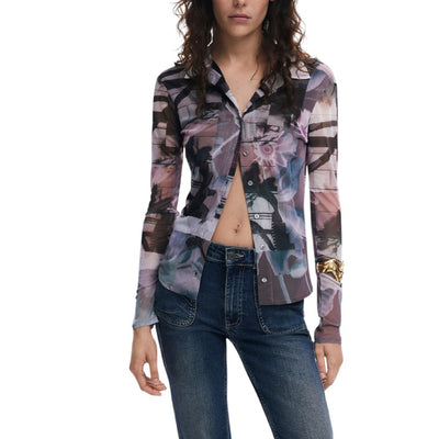 Desigual Camicia manica lunga Donna
