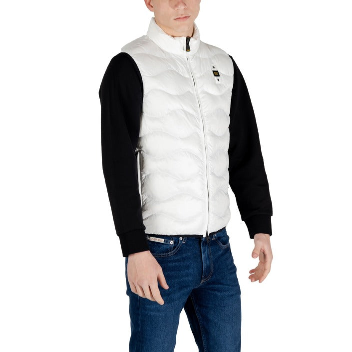 Blauer Gilet Uomo