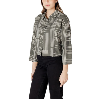 Jacqueline De Yong Blusa manica lunga Donna