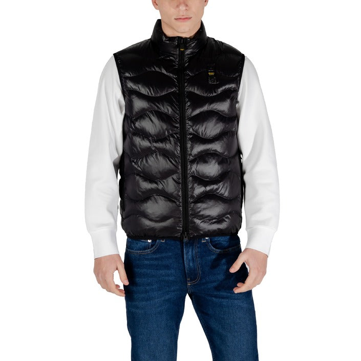 Blauer Gilet Uomo