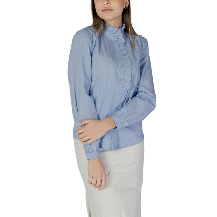Jacqueline De Yong Camicia manica lunga Donna