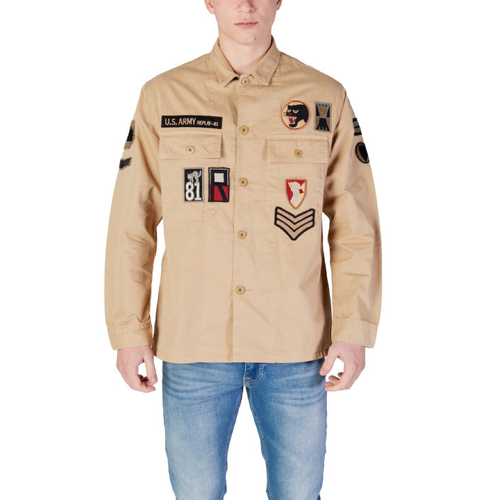 Replay Camicia manica lunga Uomo
