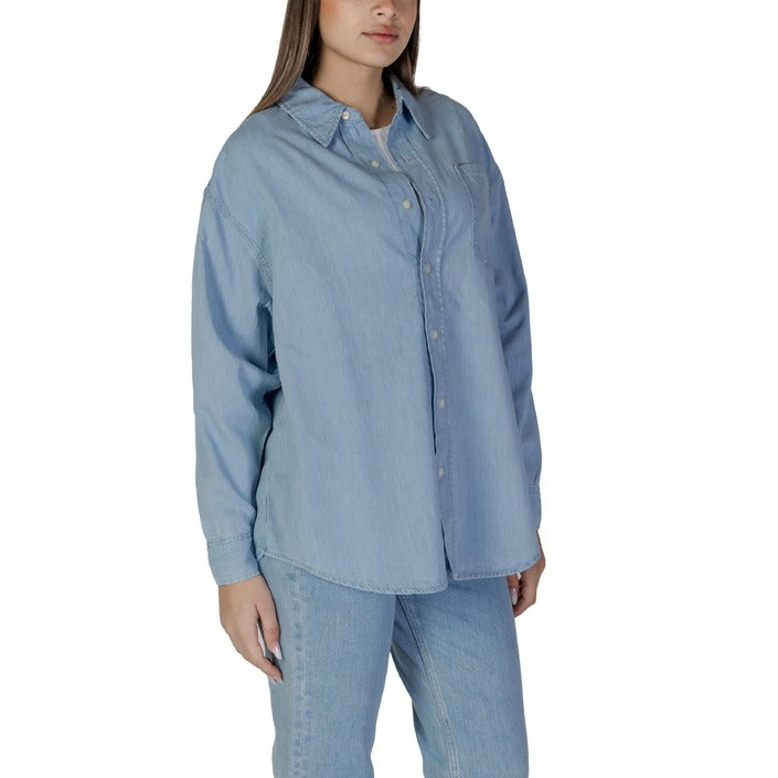 Calvin Klein Jeans Camicia di jeans manica lunga Donna