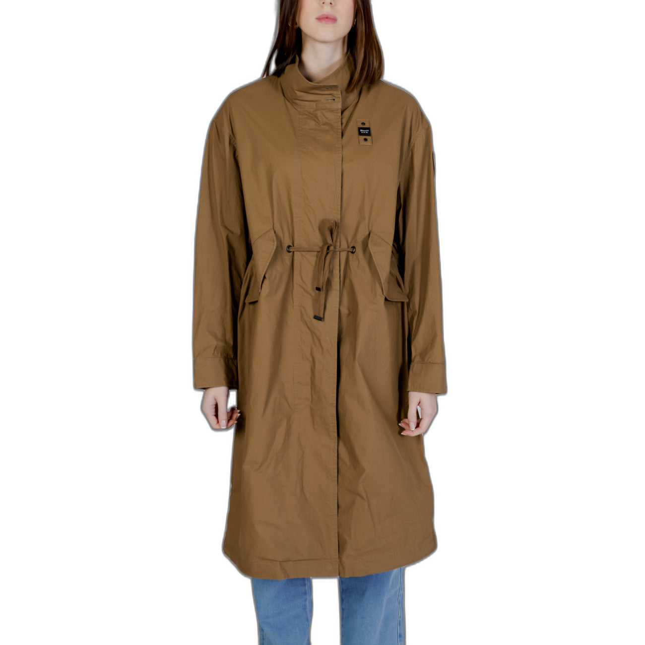 Blauer Cappotto Donna