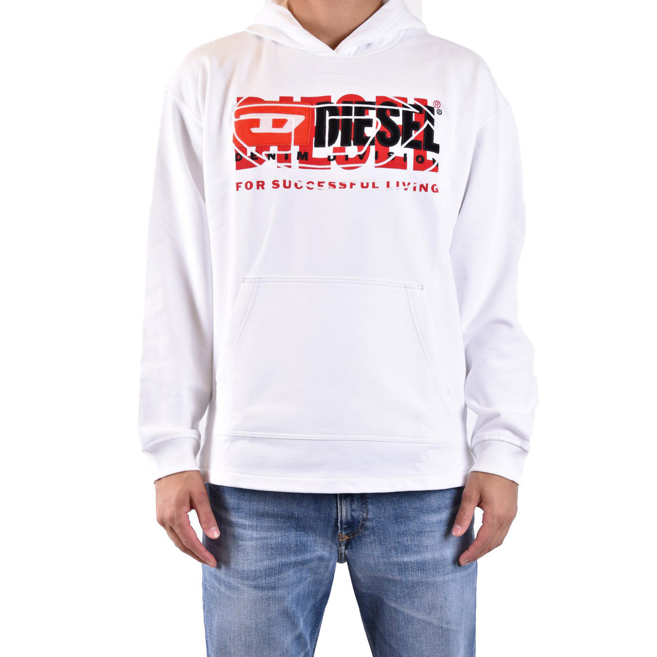 Diesel Felpa con cappuccio Uomo