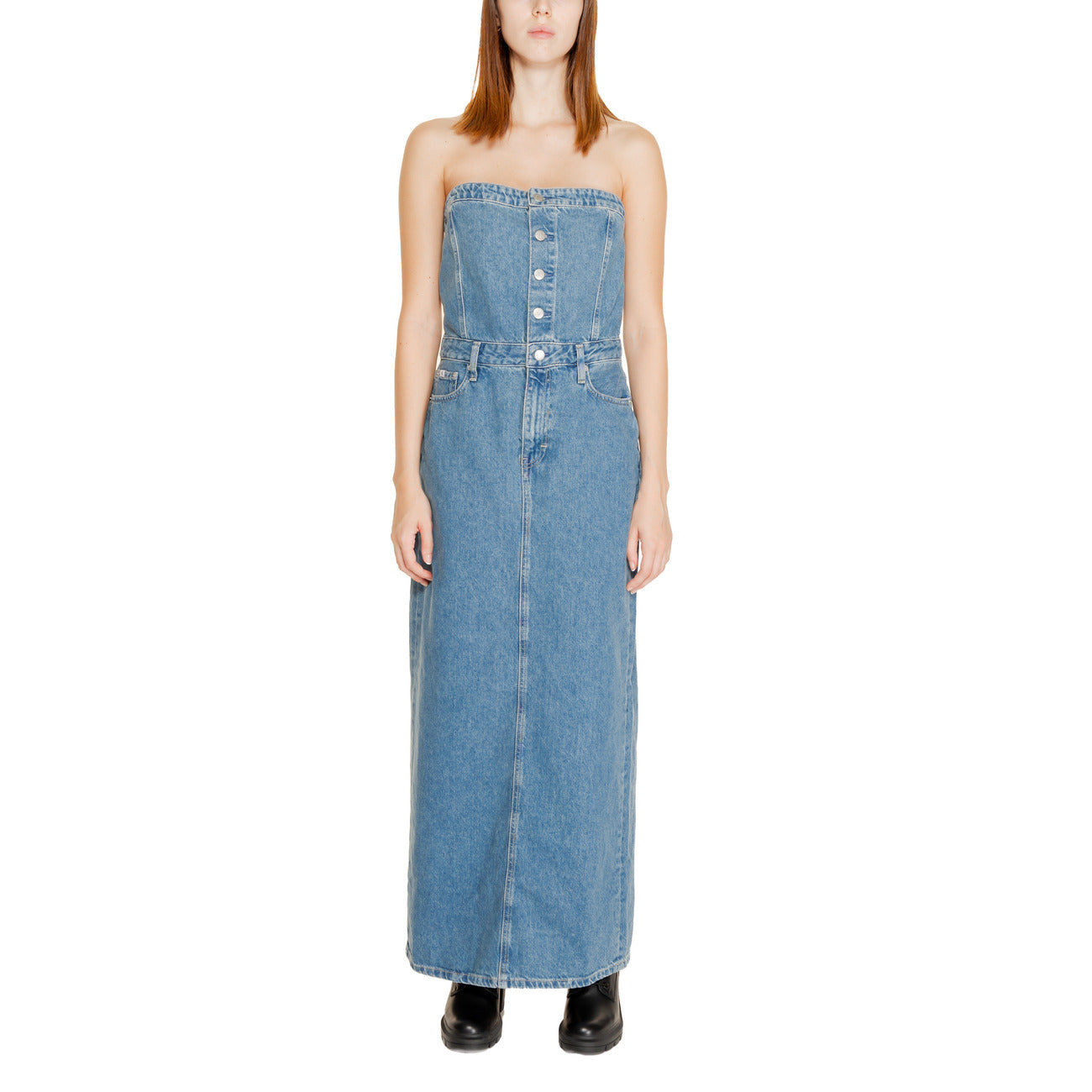 Calvin Klein Jeans Abito di jeans lungo Donna