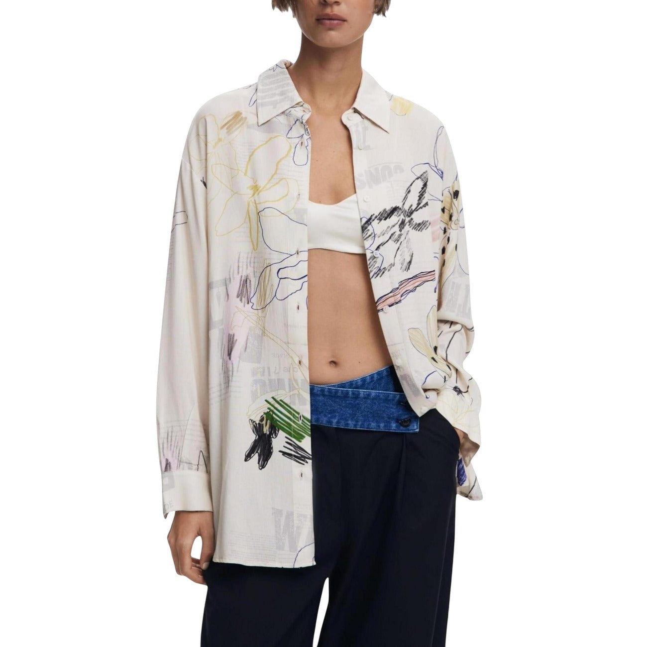 Desigual Camicia manica lunga Donna