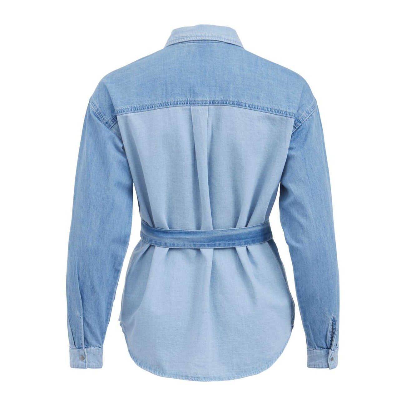 Vila Clothes Camicia di jeans manica lunga Donna