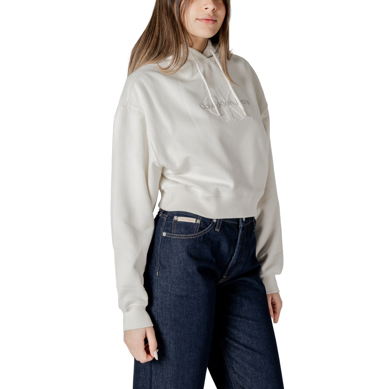 Calvin Klein Jeans Felpa con cappuccio Donna