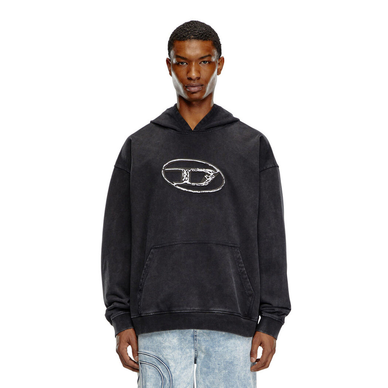 Diesel Felpa con cappuccio Uomo