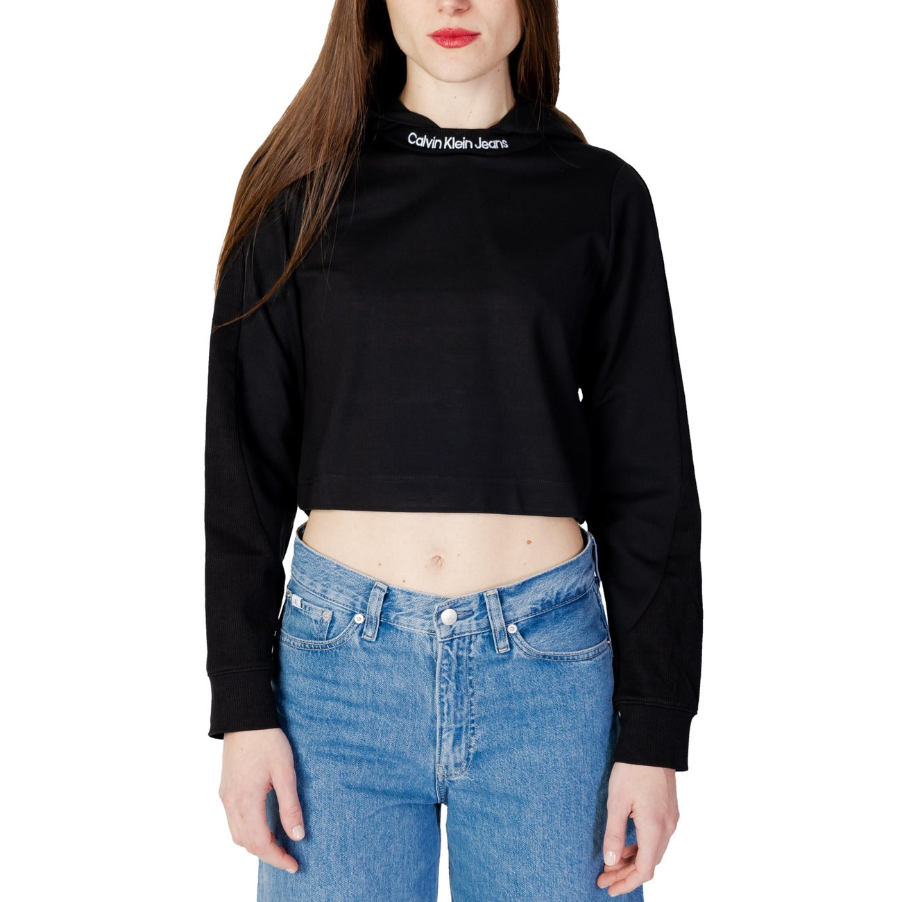 Calvin Klein Jeans Felpa con cappuccio Donna