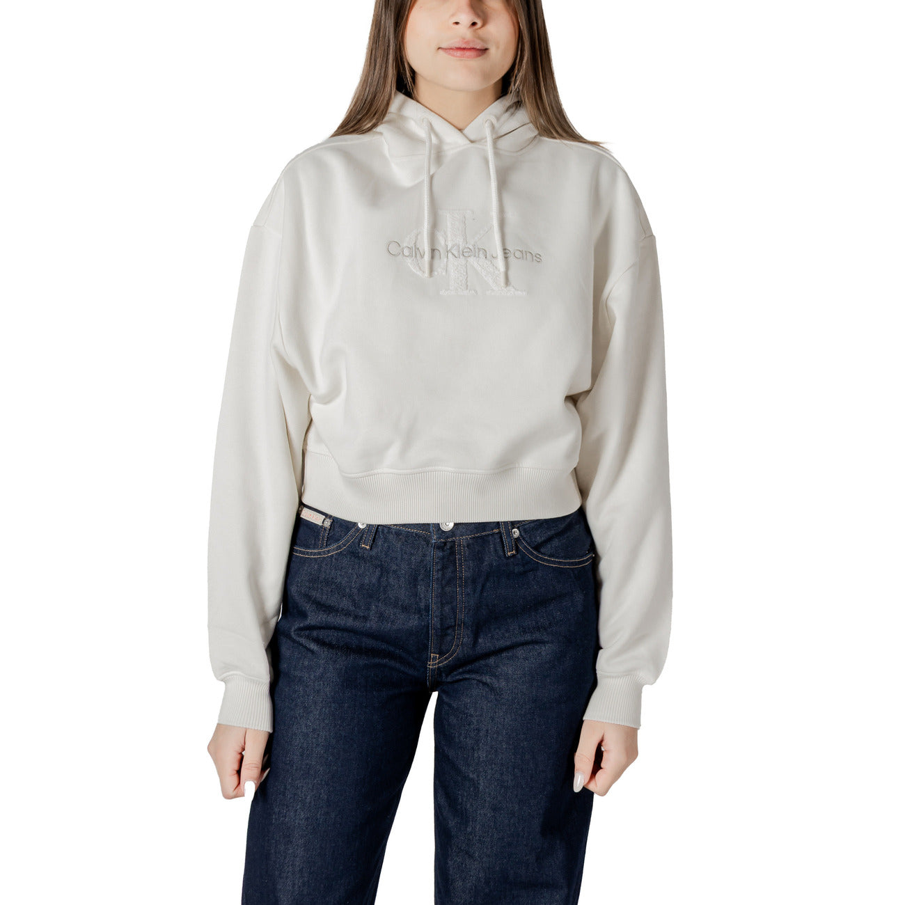 Calvin Klein Jeans Felpa con cappuccio Donna