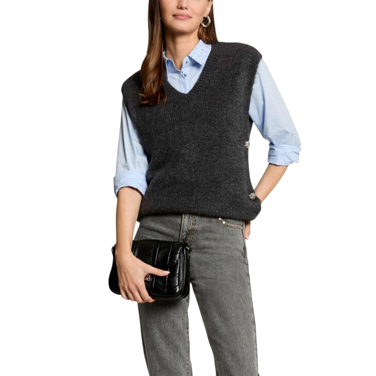 Morgan De Toi Gilet Donna