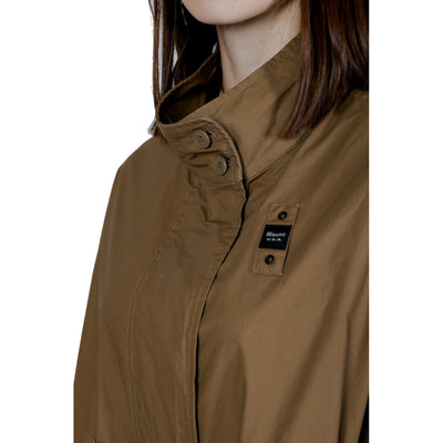 Blauer Cappotto Donna