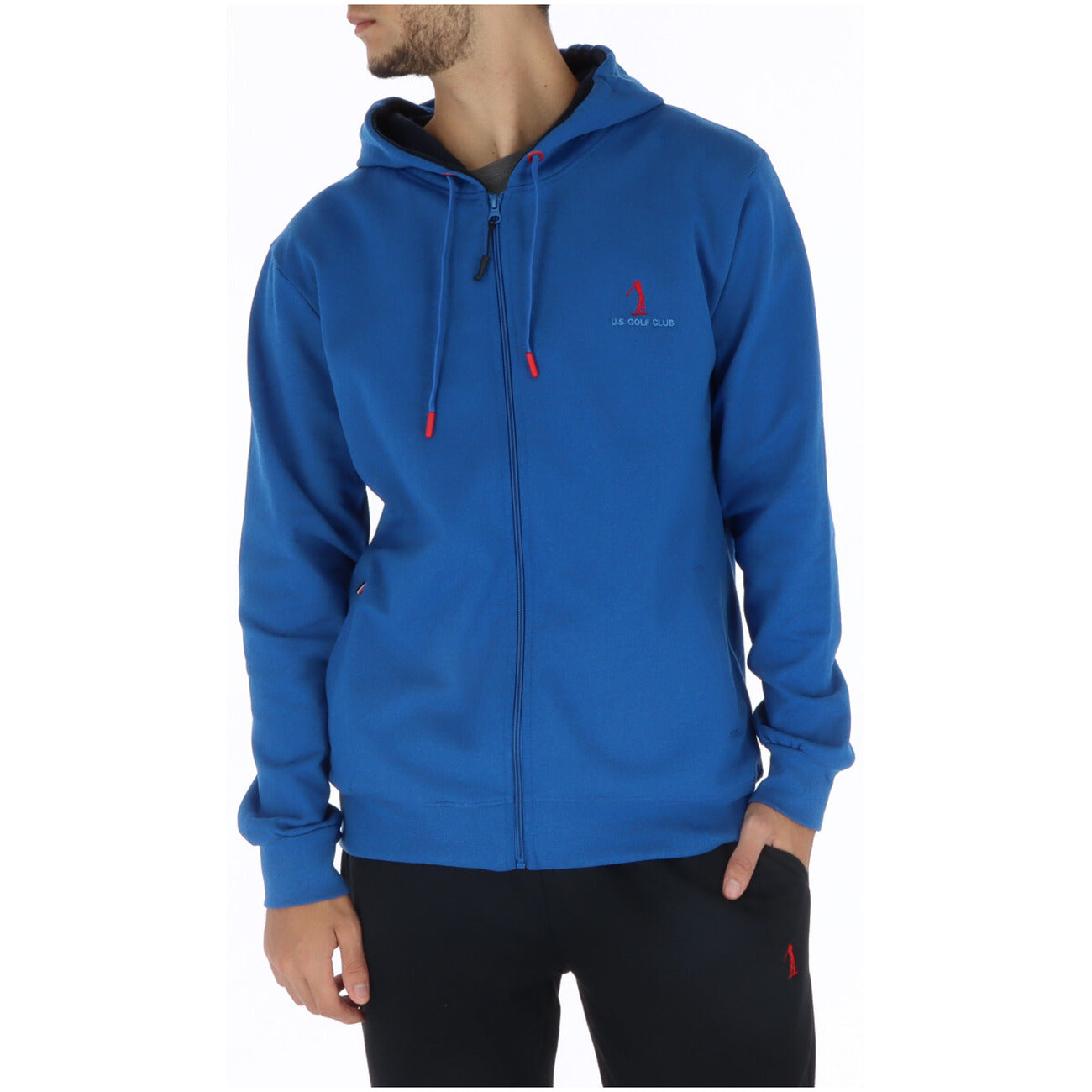 Us Golf Club Felpa con zip Uomo