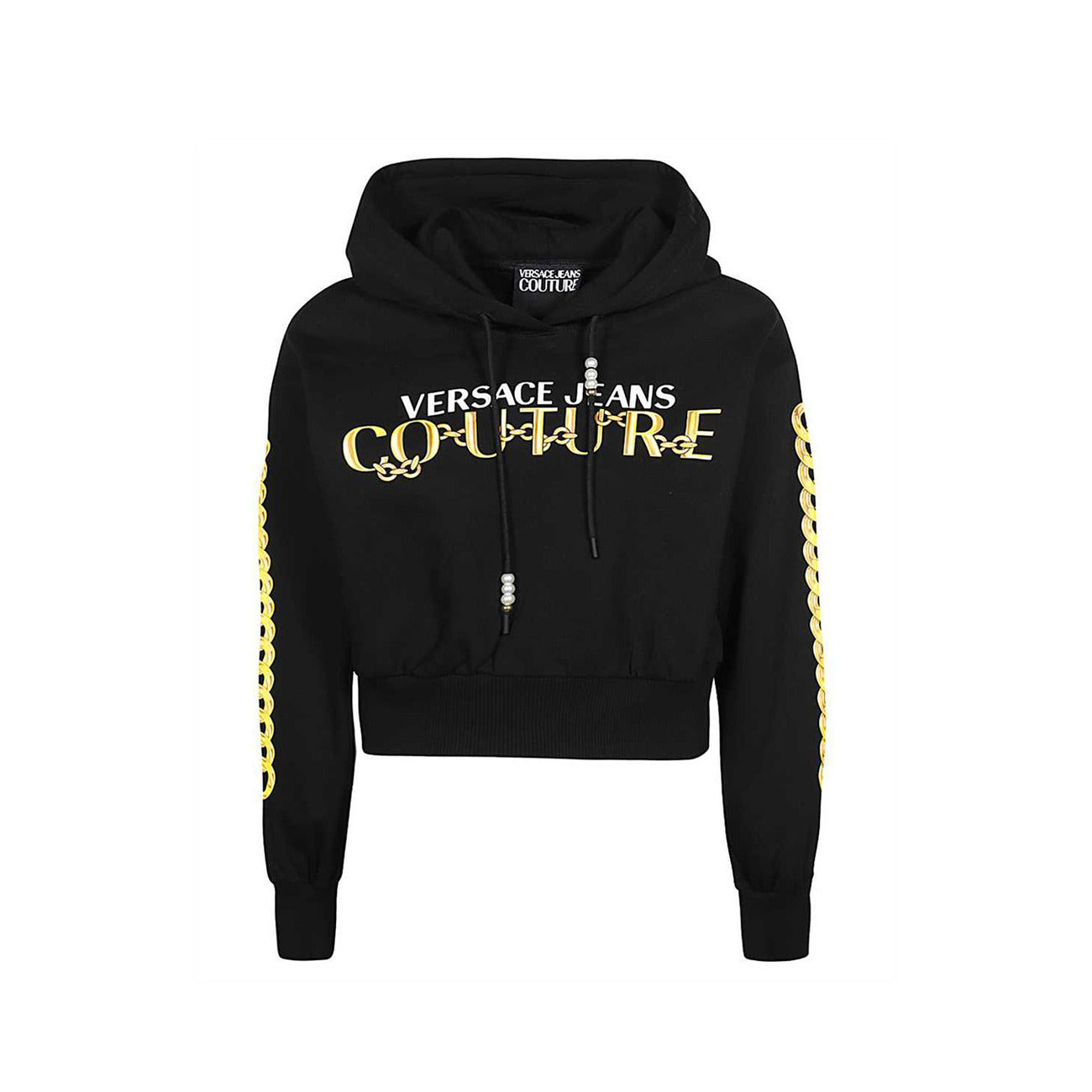 Versace Jeans Couture Felpa con cappuccio Donna