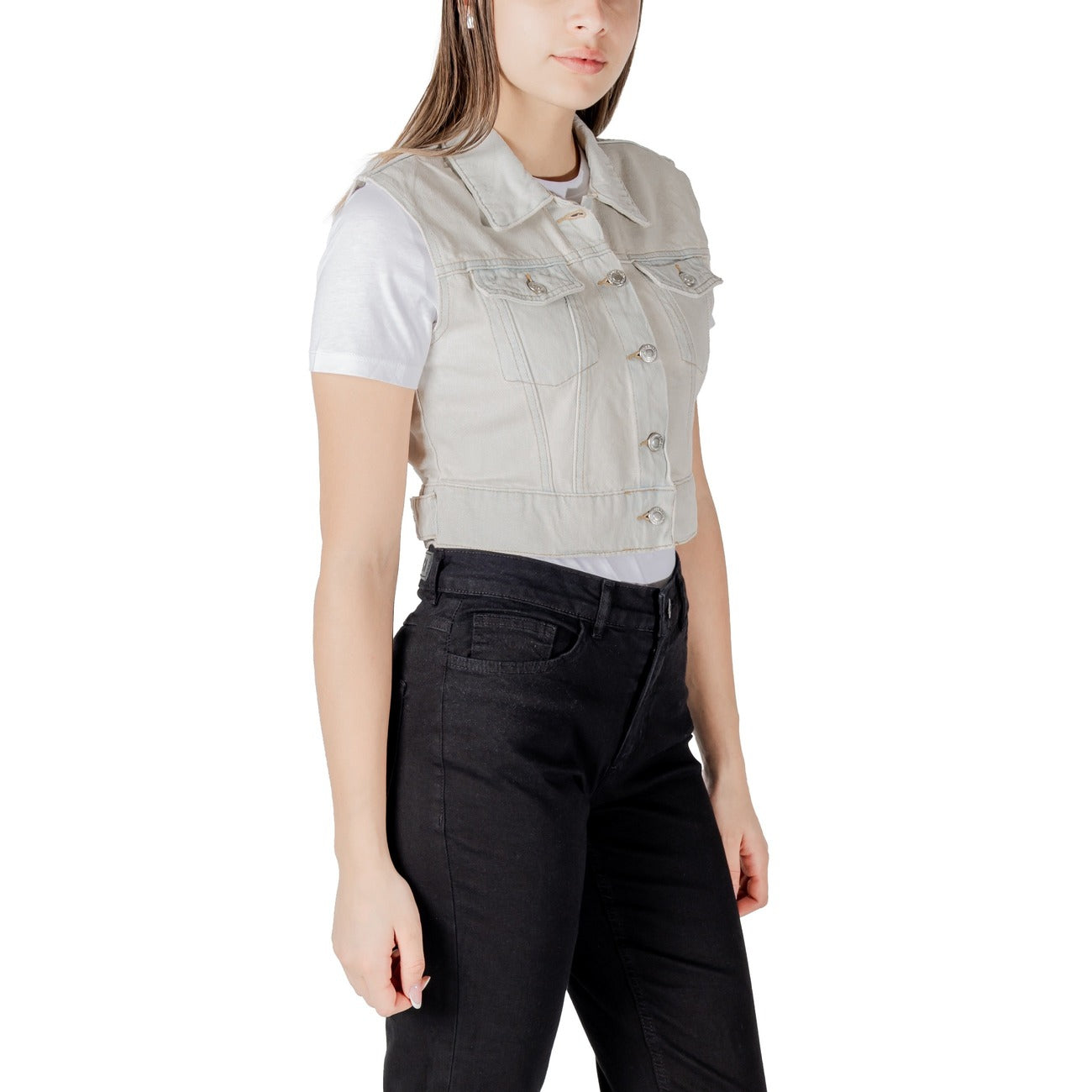 Only Gilet di jeans Donna