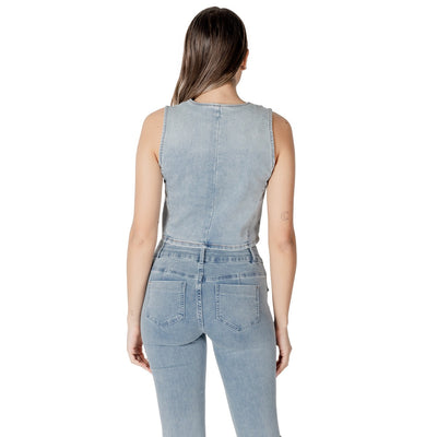 Morgan De Toi Gilet di jeans Donna