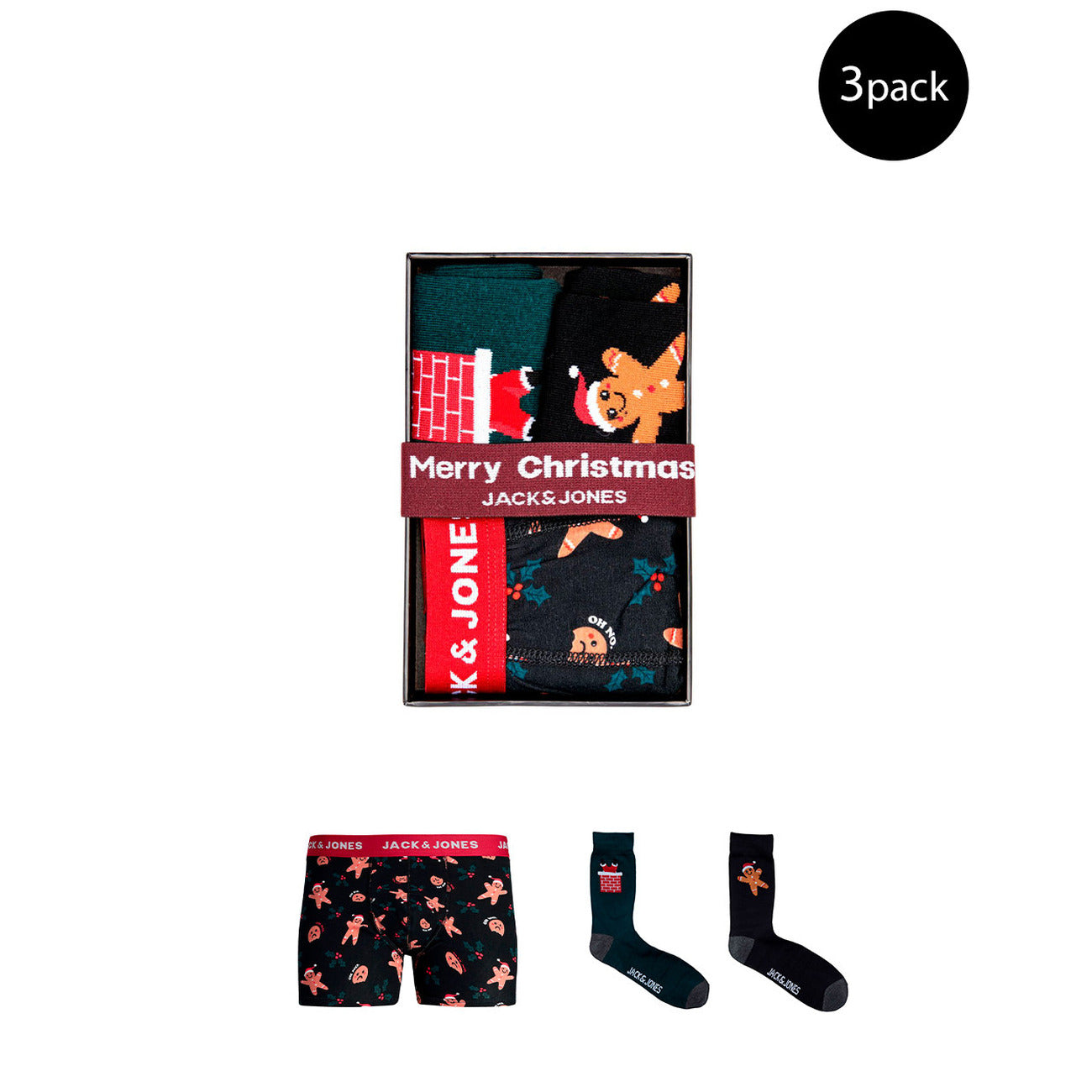 Jack &amp; Jones Boxer + Calze Uomo