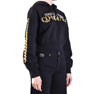 Versace Jeans Couture Felpa con cappuccio Donna