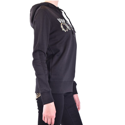 Versace Jeans Couture Felpa con cappuccio Donna