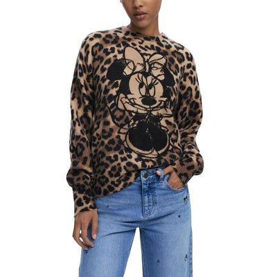 Desigual Minnie Animal Maglia Donna